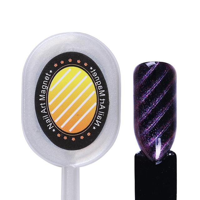LEMOOC Magnetic Nail Art Stick 9D/5D Cat Magnetic Effect Strong Magnet Board Painting Gel Nail Gel Polish Varnish Tools