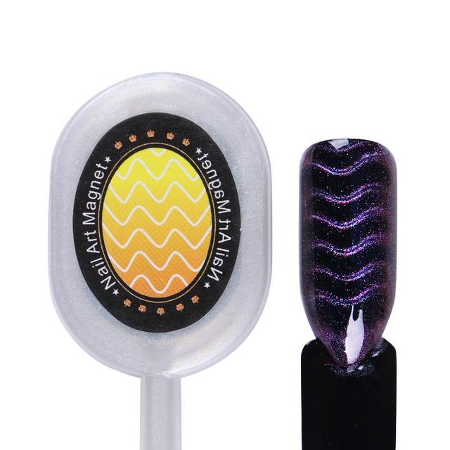 LEMOOC Magnetic Nail Art Stick 9D/5D Cat Magnetic Effect Strong Magnet Board Painting Gel Nail Gel Polish Varnish Tools