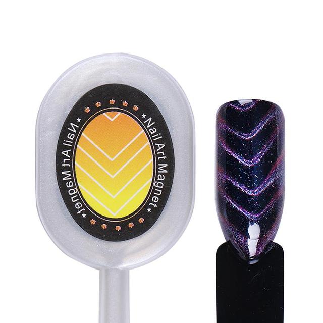 LEMOOC Magnetic Nail Art Stick 9D/5D Cat Magnetic Effect Strong Magnet Board Painting Gel Nail Gel Polish Varnish Tools