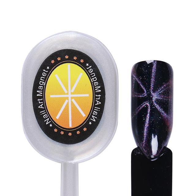 LEMOOC Magnetic Nail Art Stick 9D/5D Cat Magnetic Effect Strong Magnet Board Painting Gel Nail Gel Polish Varnish Tools