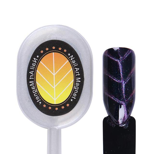 LEMOOC Magnetic Nail Art Stick 9D/5D Cat Magnetic Effect Strong Magnet Board Painting Gel Nail Gel Polish Varnish Tools