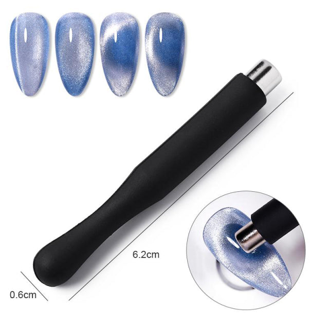 LEMOOC Magnetic Nail Art Stick 9D/5D Cat Magnetic Effect Strong Magnet Board Painting Gel Nail Gel Polish Varnish Tools