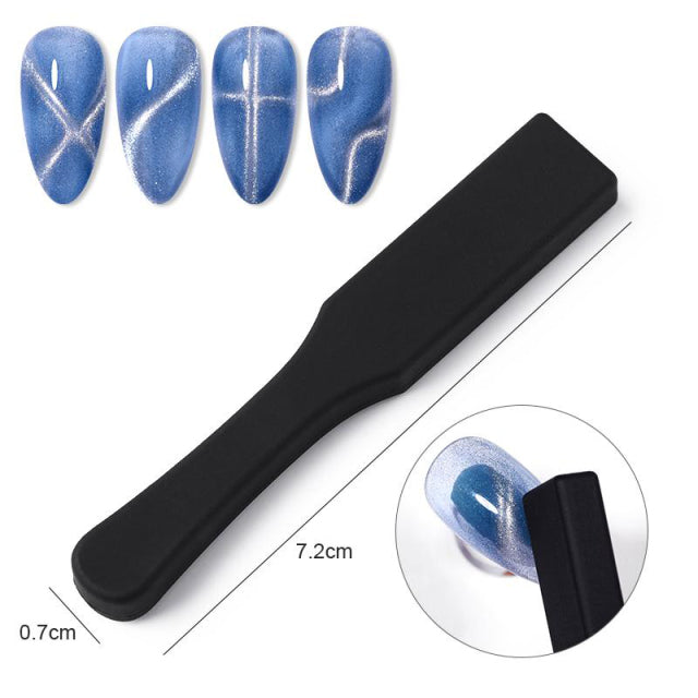 LEMOOC Magnetic Nail Art Stick 9D/5D Cat Magnetic Effect Strong Magnet Board Painting Gel Nail Gel Polish Varnish Tools