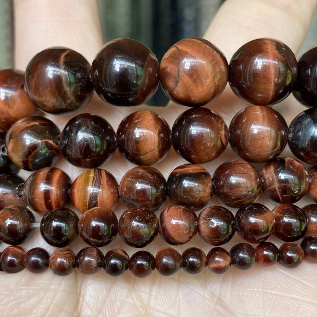 4mm-10mm Natural Stone Beads Howlite Tiger Eye DZI Agates Aquamarines Jades Round Beads for Jewelry Making Diy Bracelet Necklace