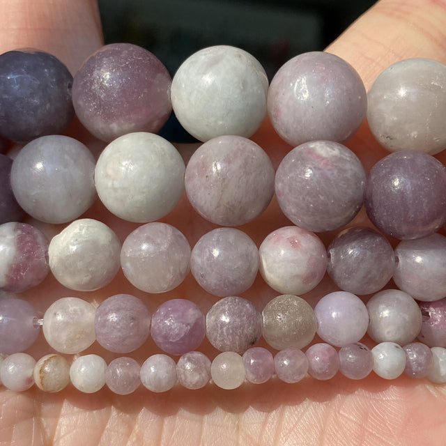 4mm-10mm Natural Stone Beads Howlite Tiger Eye DZI Agates Aquamarines Jades Round Beads for Jewelry Making Diy Bracelet Necklace