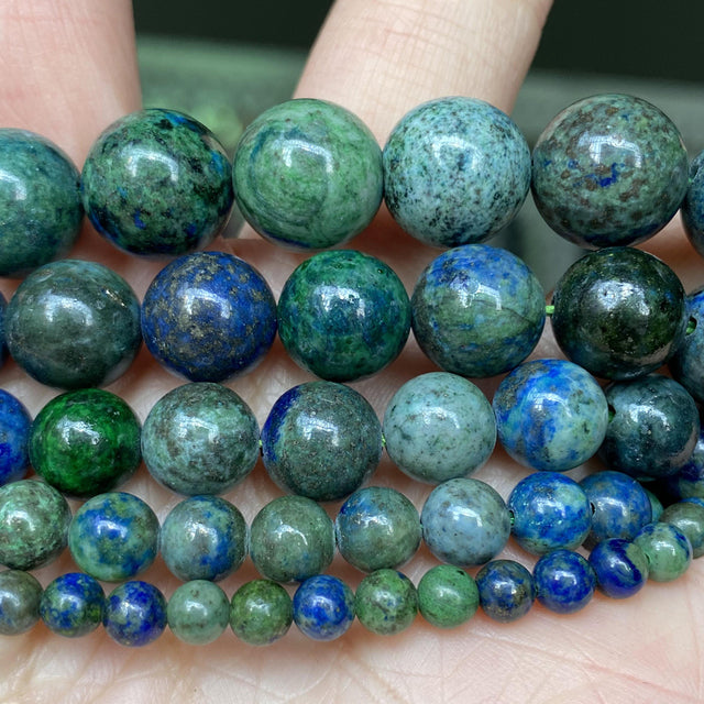 4mm-10mm Natural Stone Beads Howlite Tiger Eye DZI Agates Aquamarines Jades Round Beads for Jewelry Making Diy Bracelet Necklace