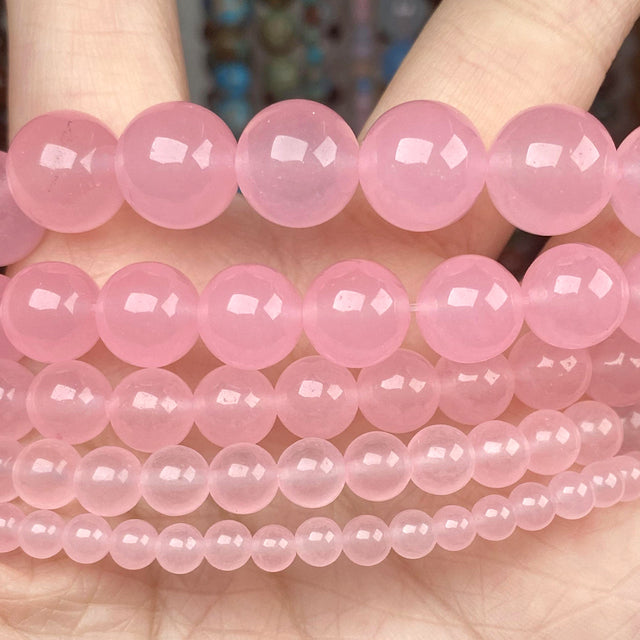 4mm-10mm Natural Stone Beads Howlite Tiger Eye DZI Agates Aquamarines Jades Round Beads for Jewelry Making Diy Bracelet Necklace