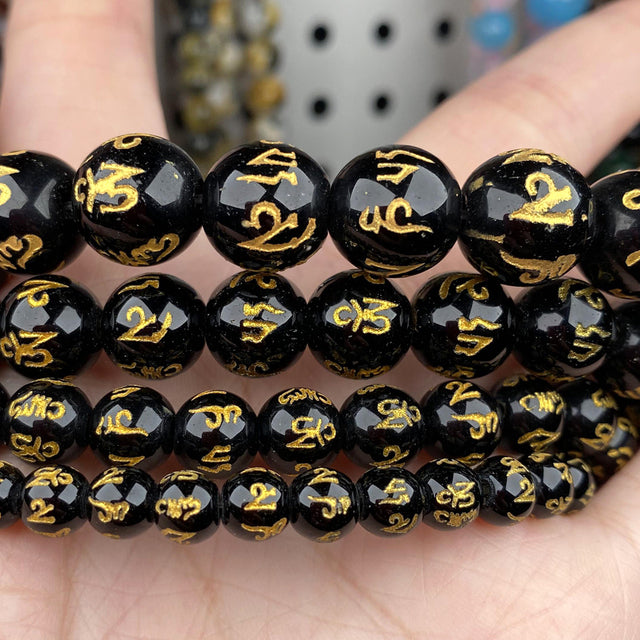 4mm-10mm Natural Stone Beads Howlite Tiger Eye DZI Agates Aquamarines Jades Round Beads for Jewelry Making Diy Bracelet Necklace