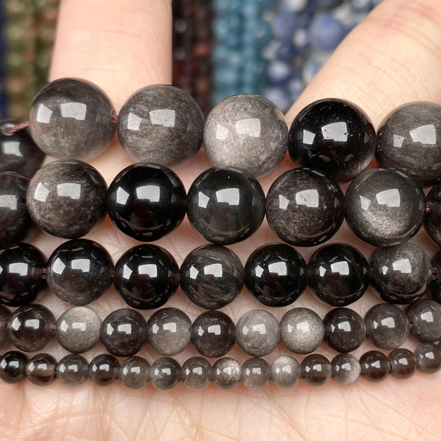 4mm-10mm Natural Stone Beads Howlite Tiger Eye DZI Agates Aquamarines Jades Round Beads for Jewelry Making Diy Bracelet Necklace