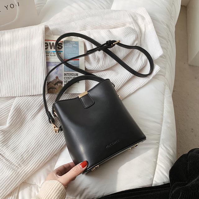 North bag simple ins messenger bag women 2021 new fashion simple bucket bag Single Shoulder Handbag women