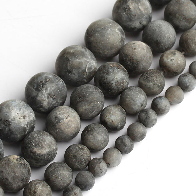 Natural Matte Stone Beads Dull Polish Pink Zebra Jaspers Agates Howlite Jades Mineral Beads for Jewelry Making DIY Bracelet 15''