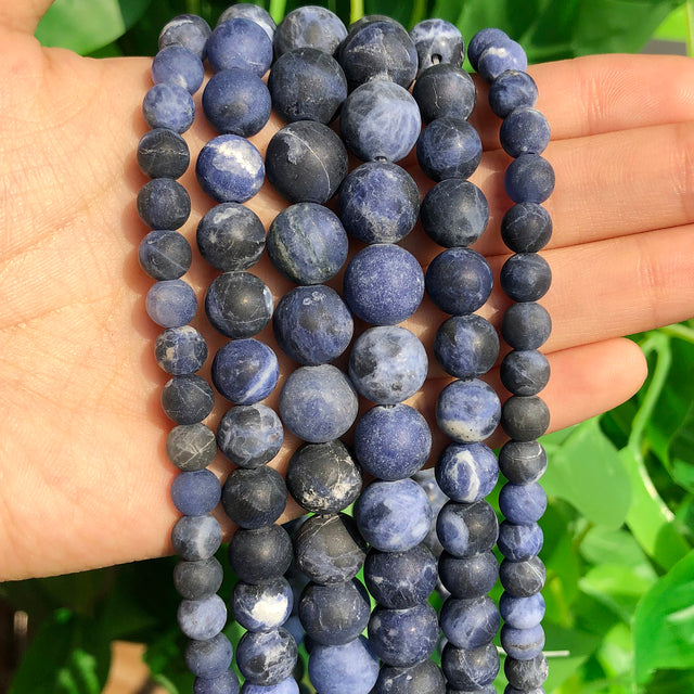 Natural Matte Stone Beads Dull Polish Pink Zebra Jaspers Agates Howlite Jades Mineral Beads for Jewelry Making DIY Bracelet 15''