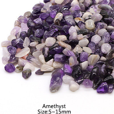Natural Crystals Quartz Healing Stones Gravel Specimen Jewelry Making Decor Bulk Tumbled Gemstone Home Aquarium Decoration