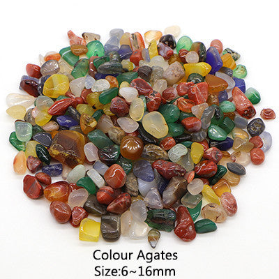 Natural Crystals Quartz Healing Stones Gravel Specimen Jewelry Making Decor Bulk Tumbled Gemstone Home Aquarium Decoration