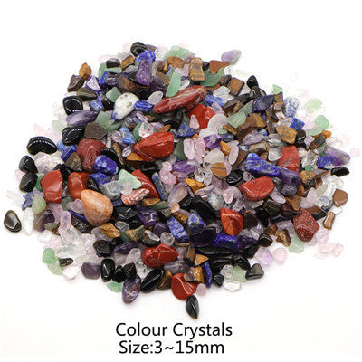 Natural Crystals Quartz Healing Stones Gravel Specimen Jewelry Making Decor Bulk Tumbled Gemstone Home Aquarium Decoration