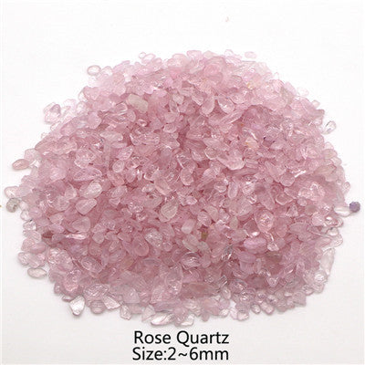 Natural Crystals Quartz Healing Stones Gravel Specimen Jewelry Making Decor Bulk Tumbled Gemstone Home Aquarium Decoration
