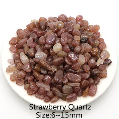 Natural Crystals Quartz Healing Stones Gravel Specimen Jewelry Making Decor Bulk Tumbled Gemstone Home Aquarium Decoration