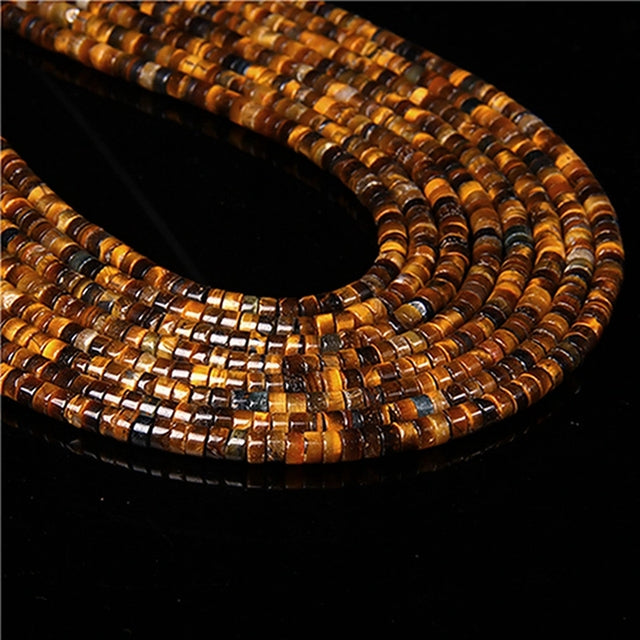Natural Turquoises Stone Bead Blue Rondelle Cube Shape Loose Spacer Beads For Jewelry Making DIY Necklace Bracelets Accessories