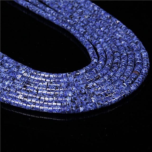Natural Turquoises Stone Bead Blue Rondelle Cube Shape Loose Spacer Beads For Jewelry Making DIY Necklace Bracelets Accessories