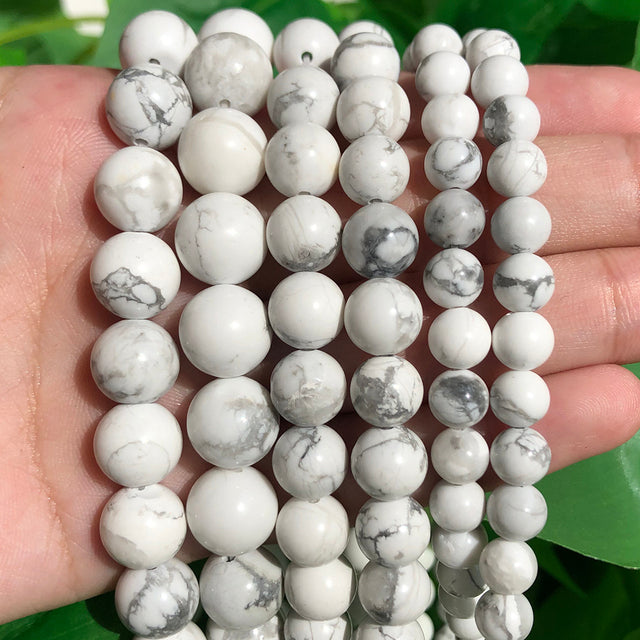Natural Rose Quartzs Crystal Stone Beads Round Loose Spacer Beads For Jewelry Making DIY Bracelet Necklace 15"Inch 4/6/8/10/12mm