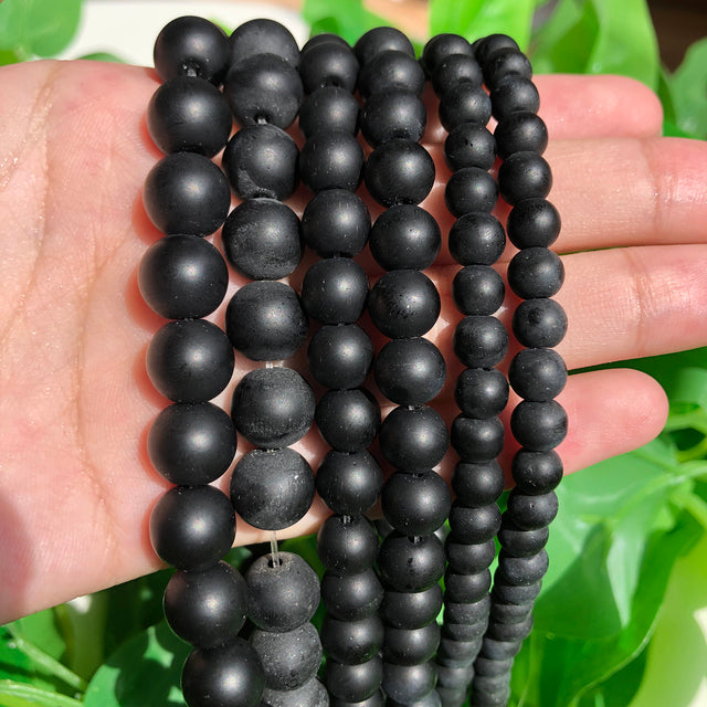 Natural Rose Quartzs Crystal Stone Beads Round Loose Spacer Beads For Jewelry Making DIY Bracelet Necklace 15"Inch 4/6/8/10/12mm