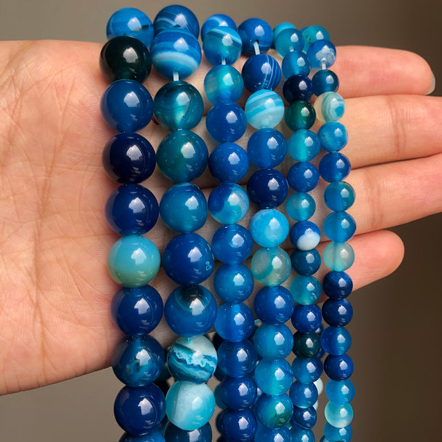 Natural Rose Quartzs Crystal Stone Beads Round Loose Spacer Beads For Jewelry Making DIY Bracelet Necklace 15"Inch 4/6/8/10/12mm