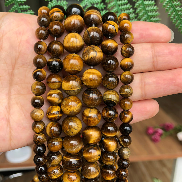 Natural Rose Quartzs Crystal Stone Beads Round Loose Spacer Beads For Jewelry Making DIY Bracelet Necklace 15"Inch 4/6/8/10/12mm
