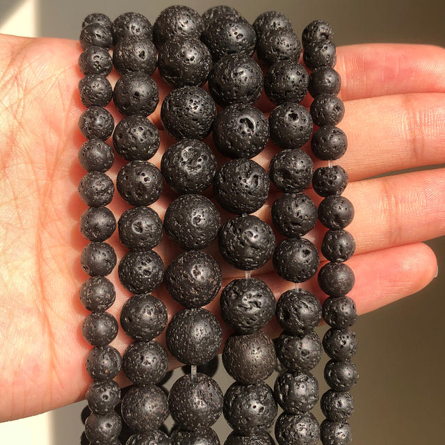 Natural Rose Quartzs Crystal Stone Beads Round Loose Spacer Beads For Jewelry Making DIY Bracelet Necklace 15"Inch 4/6/8/10/12mm