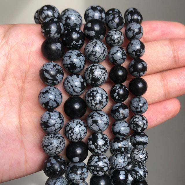 Natural Rose Quartzs Crystal Stone Beads Round Loose Spacer Beads For Jewelry Making DIY Bracelet Necklace 15"Inch 4/6/8/10/12mm