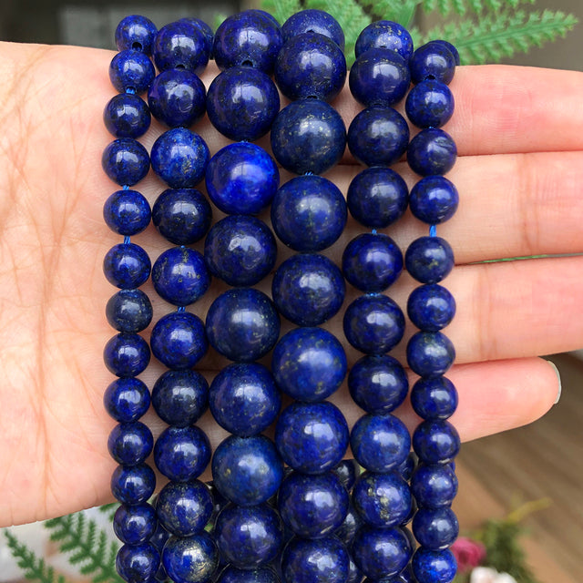 Natural Rose Quartzs Crystal Stone Beads Round Loose Spacer Beads For Jewelry Making DIY Bracelet Necklace 15"Inch 4/6/8/10/12mm