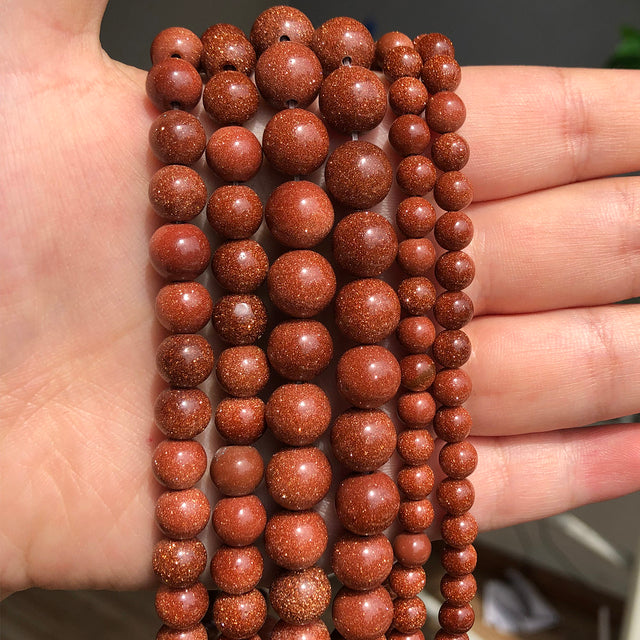 Natural Rose Quartzs Crystal Stone Beads Round Loose Spacer Beads For Jewelry Making DIY Bracelet Necklace 15"Inch 4/6/8/10/12mm