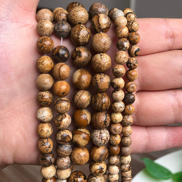 Natural Rose Quartzs Crystal Stone Beads Round Loose Spacer Beads For Jewelry Making DIY Bracelet Necklace 15"Inch 4/6/8/10/12mm