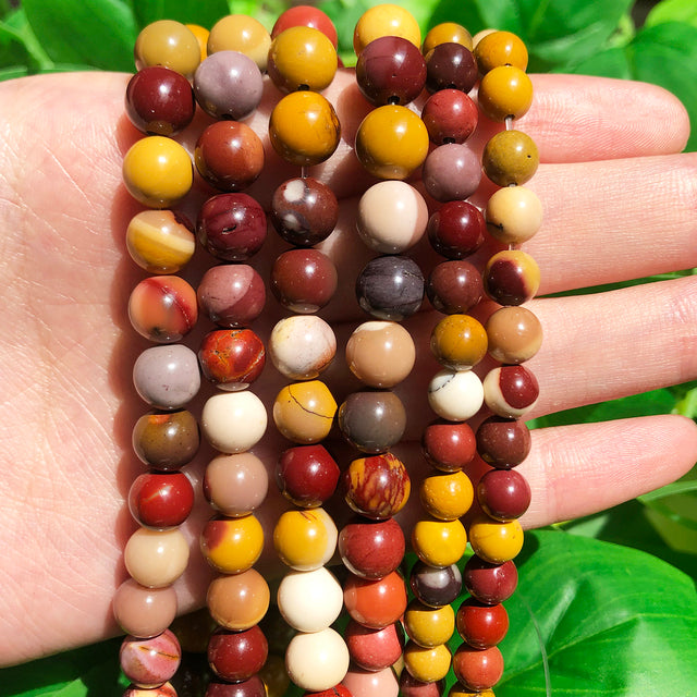 Natural Rose Quartzs Crystal Stone Beads Round Loose Spacer Beads For Jewelry Making DIY Bracelet Necklace 15"Inch 4/6/8/10/12mm
