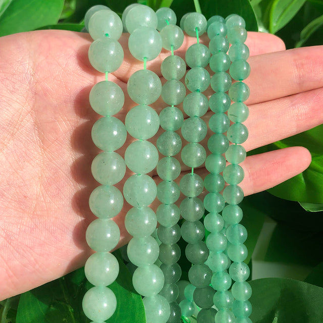 Natural Rose Quartzs Crystal Stone Beads Round Loose Spacer Beads For Jewelry Making DIY Bracelet Necklace 15"Inch 4/6/8/10/12mm