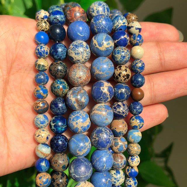 Natural Rose Quartzs Crystal Stone Beads Round Loose Spacer Beads For Jewelry Making DIY Bracelet Necklace 15"Inch 4/6/8/10/12mm
