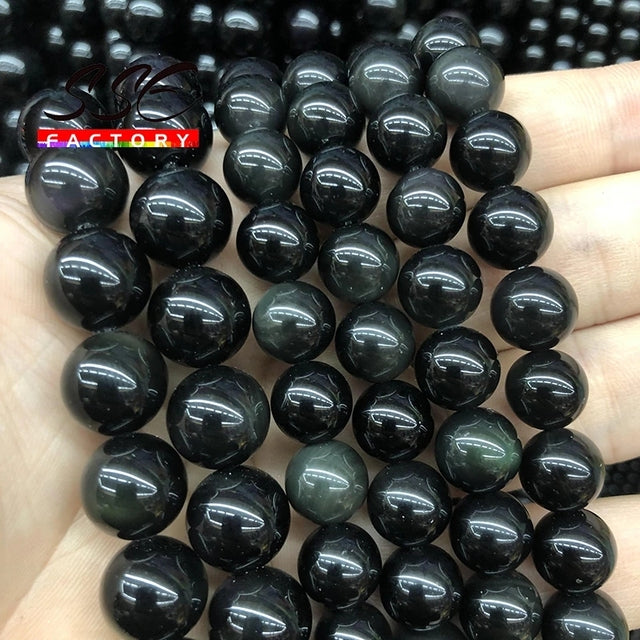 5A Quality Natural Stone Blue Tiger Eye Beads Round Loose Beads 6 8 10 12mm For Jewelry Making DIY Charm Bracelet 15" Wholesale