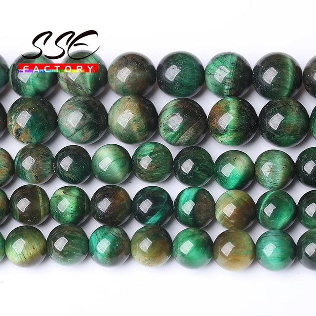5A Quality Natural Stone Blue Tiger Eye Beads Round Loose Beads 6 8 10 12mm For Jewelry Making DIY Charm Bracelet 15" Wholesale