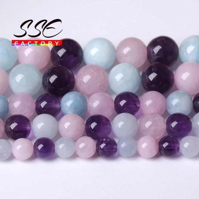 5A Quality Natural Stone Blue Tiger Eye Beads Round Loose Beads 6 8 10 12mm For Jewelry Making DIY Charm Bracelet 15" Wholesale