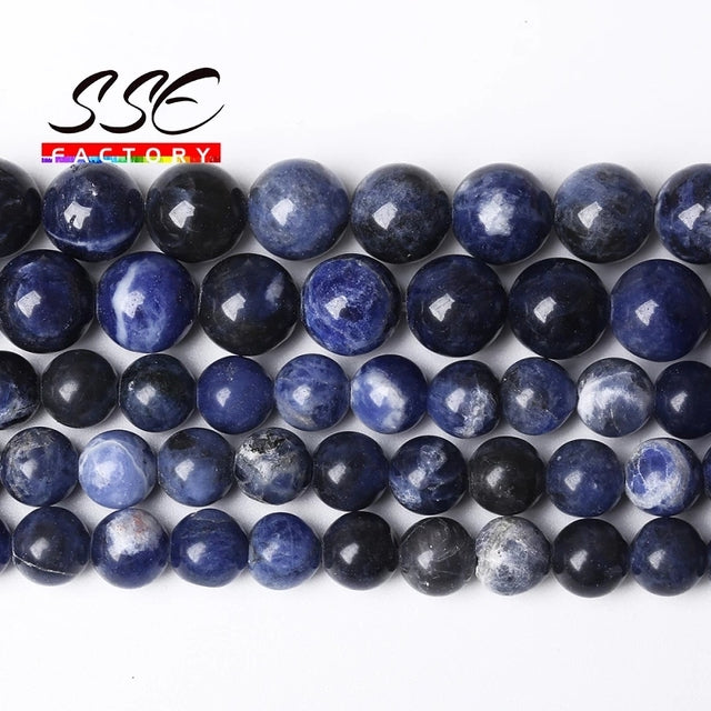 5A Quality Natural Stone Blue Tiger Eye Beads Round Loose Beads 6 8 10 12mm For Jewelry Making DIY Charm Bracelet 15" Wholesale
