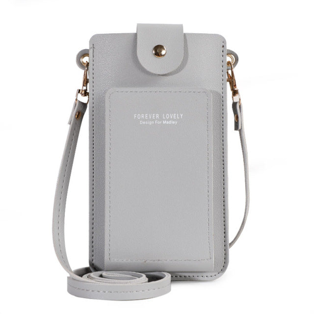 Wallet Women Multifunctional Mobile Touch Screen Phone Clutch Bag Ladies Purse Large Capacity Travel Card Holder Passport Cover