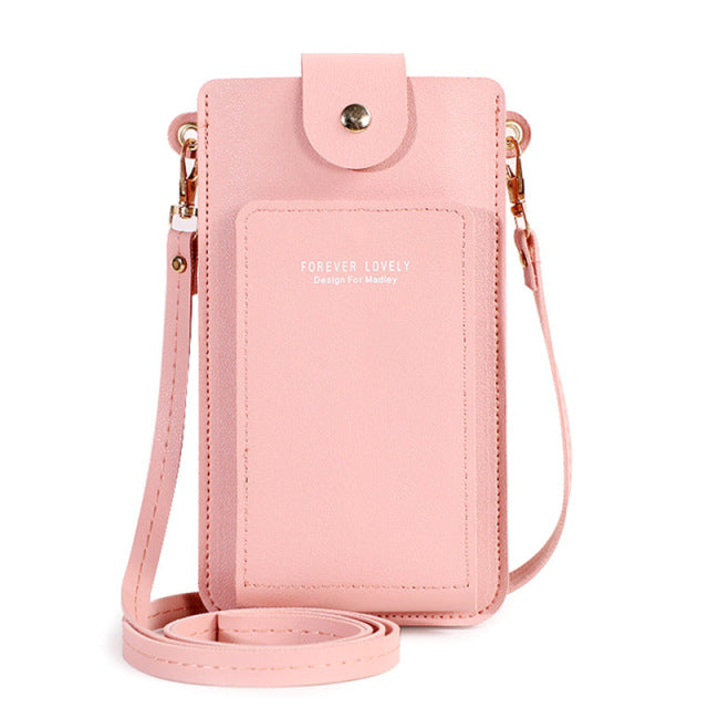 Wallet Women Multifunctional Mobile Touch Screen Phone Clutch Bag Ladies Purse Large Capacity Travel Card Holder Passport Cover