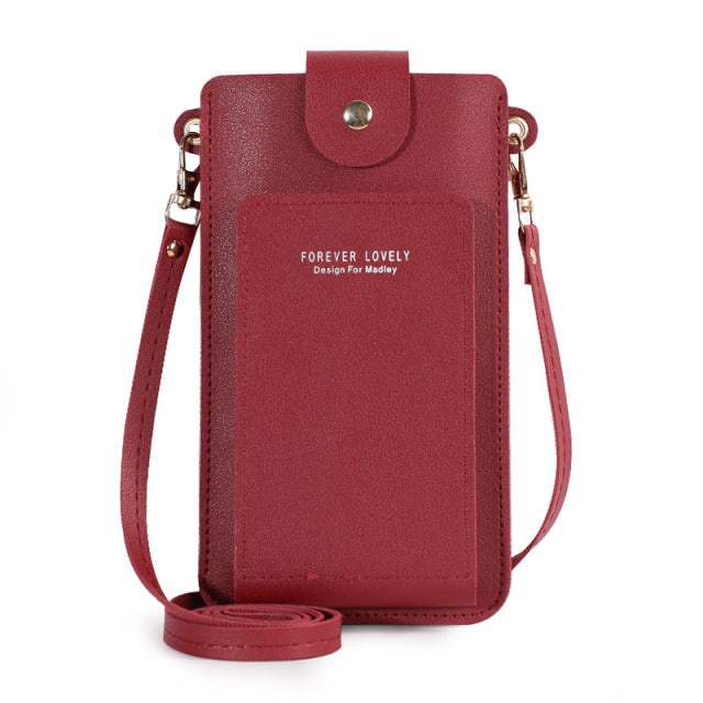 Wallet Women Multifunctional Mobile Touch Screen Phone Clutch Bag Ladies Purse Large Capacity Travel Card Holder Passport Cover