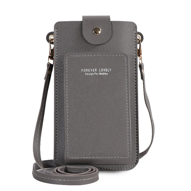 Wallet Women Multifunctional Mobile Touch Screen Phone Clutch Bag Ladies Purse Large Capacity Travel Card Holder Passport Cover