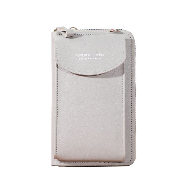 Wallet Women Multifunctional Mobile Touch Screen Phone Clutch Bag Ladies Purse Large Capacity Travel Card Holder Passport Cover