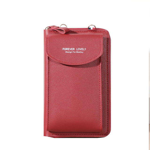 Wallet Women Multifunctional Mobile Touch Screen Phone Clutch Bag Ladies Purse Large Capacity Travel Card Holder Passport Cover