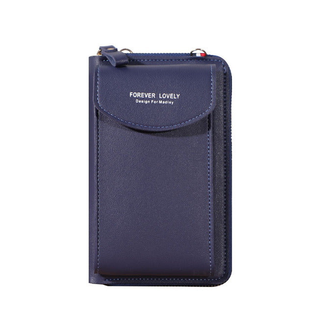 Wallet Women Multifunctional Mobile Touch Screen Phone Clutch Bag Ladies Purse Large Capacity Travel Card Holder Passport Cover