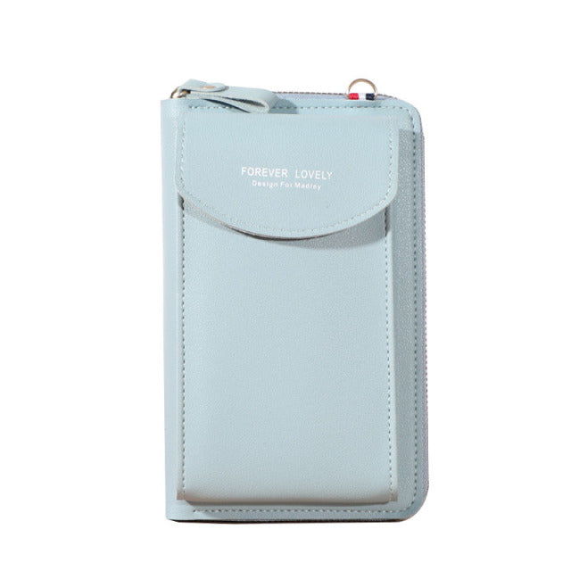 Wallet Women Multifunctional Mobile Touch Screen Phone Clutch Bag Ladies Purse Large Capacity Travel Card Holder Passport Cover