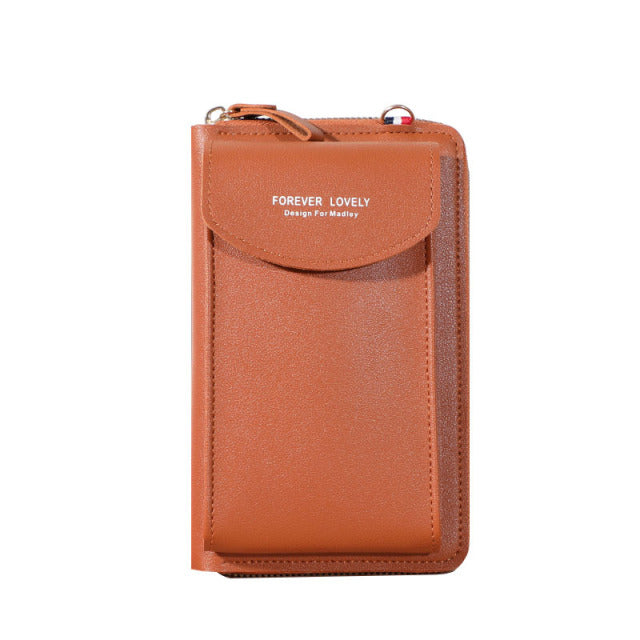Wallet Women Multifunctional Mobile Touch Screen Phone Clutch Bag Ladies Purse Large Capacity Travel Card Holder Passport Cover