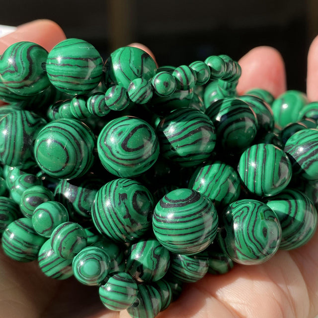 Natural Stone Beads 4 6 8 10mm Tiger Eye Lava Amazonite Turquoises Agates Jaspers Beads For Jewelry Making DIY Bracelet Necklace