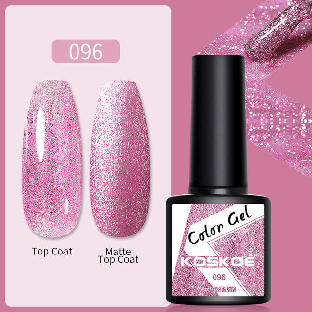KOSKOE Nail Gel Polish Spring Summer Color Varnishes Glitter Sequins Soak Off Semi Permanant UV LED Nail Art Hybrid Lacquers